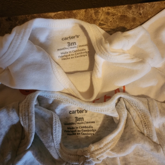 Carter's  Baby Girl 4Piece RANDOM Onesie & Pants For 3 Months - Picture 8 of 8